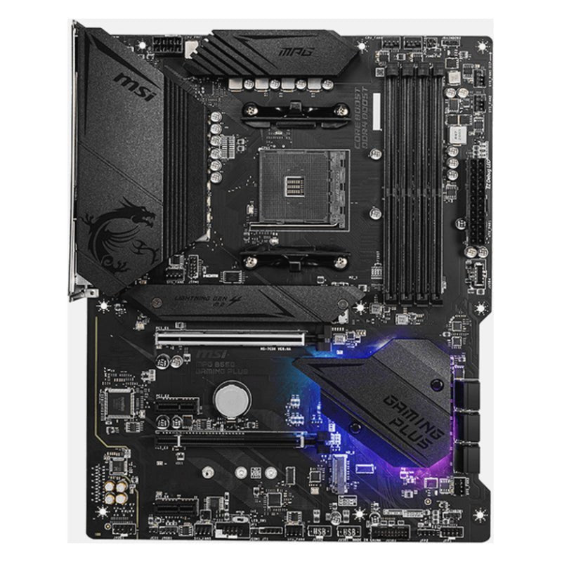 Carte mère MSI MPG B550 GAMING PLUS ATX DDR4 AM4 AMD B550 - Level7Up