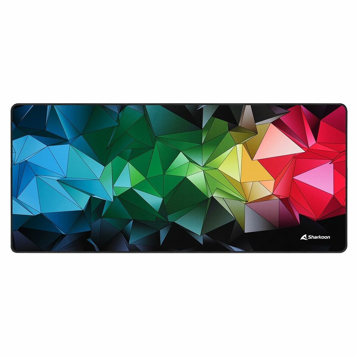 Tapis de souris gaming Sharkoon 4044951032181 Noir Multicolore - Level7Up
