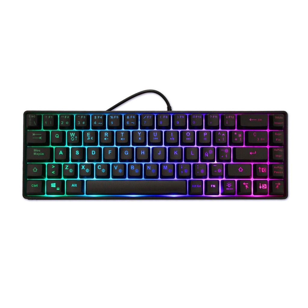 Clavier CoolBox DG - TEC65 - RGB QWERTY espagnol - Level7Up