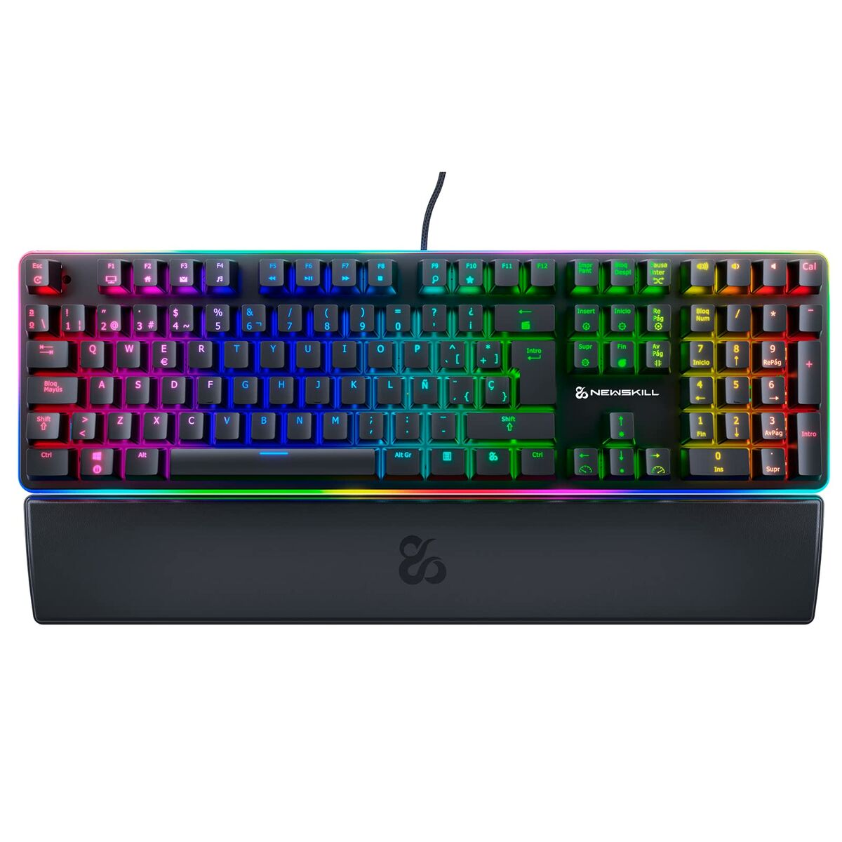 Clavier Gaming Newskill Newskill Suiko Switch marron - Teclado - Level7Up