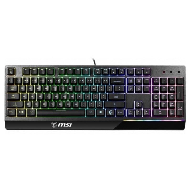Clavier Gaming MSI Vigor GK30 USB 2.0 RGB Black - Level7Up