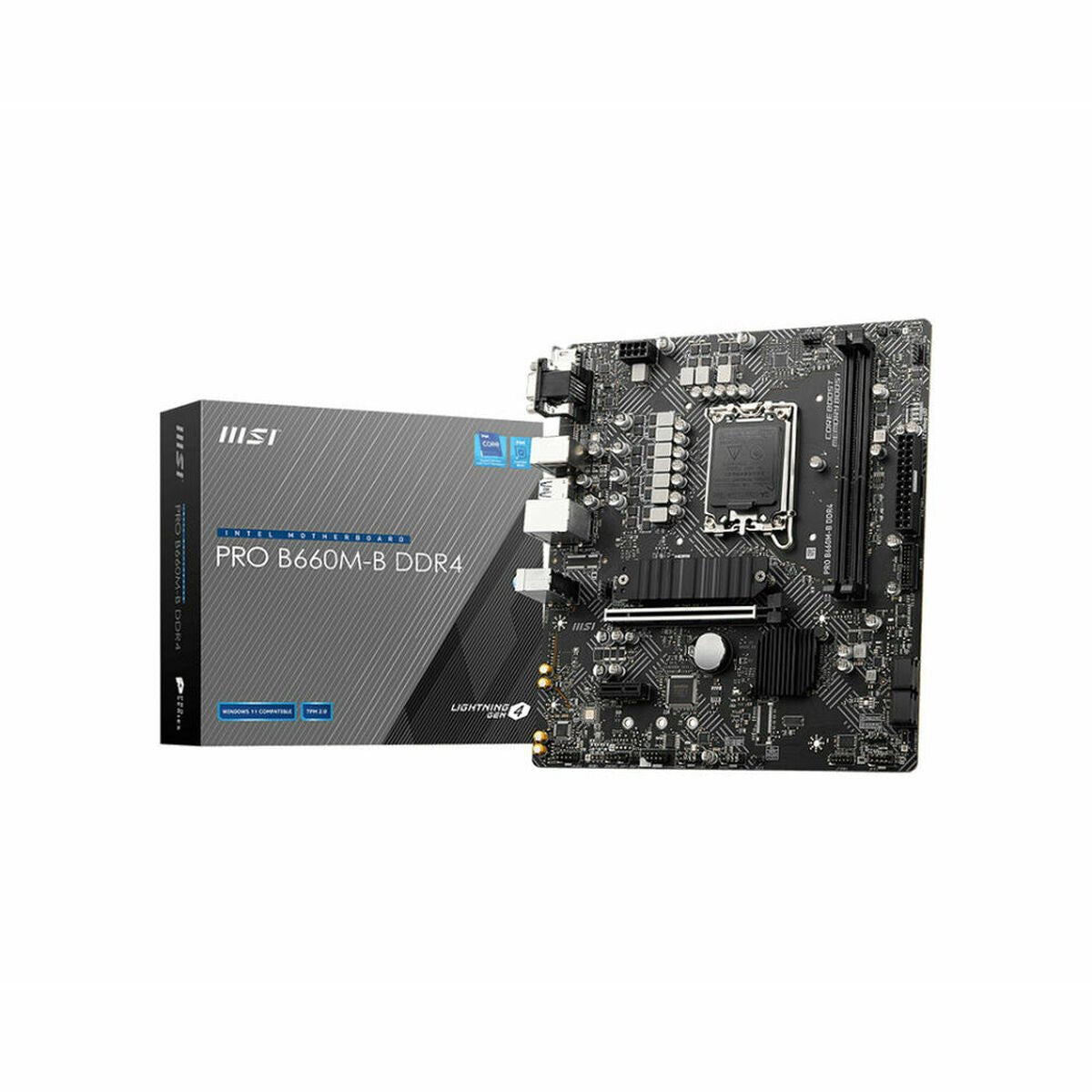 Carte mère MSI PRO B660M - B DDR4 - Level7Up