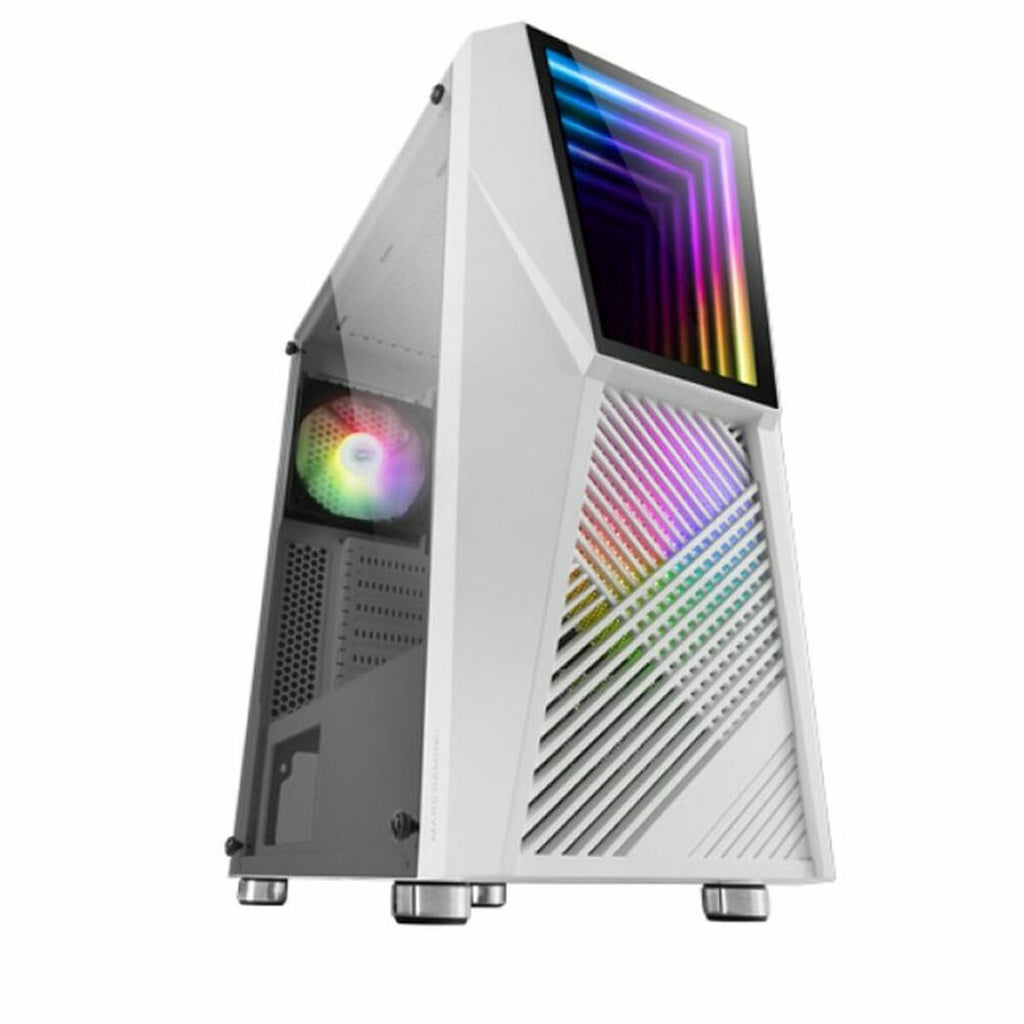 Mars Gaming MC777W LED RGB White (boîtier gaming ATX semi - tour blanc) - Level7Up
