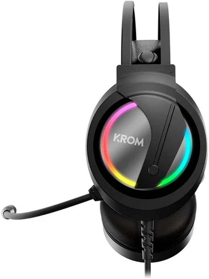 Casque Gaming avec microphone Krom KAPPA RGB - Level7Up