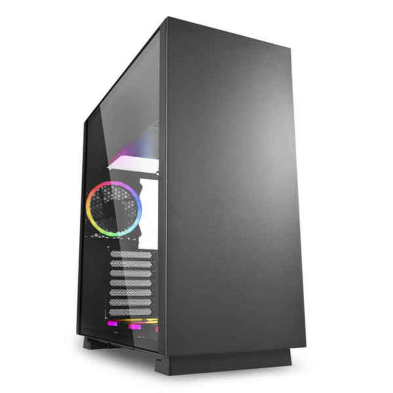 Boîtier ATX semi - tour Sharkoon PURE STEEL RGB Noir - Level7Up