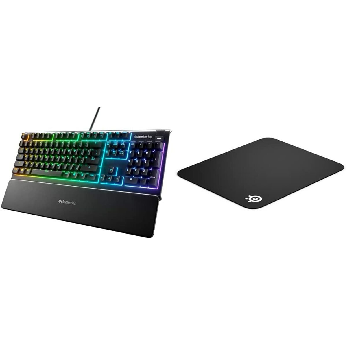 Clavier de jeu SteelSeries Apex 3 QWERTY espagnol - Level7Up