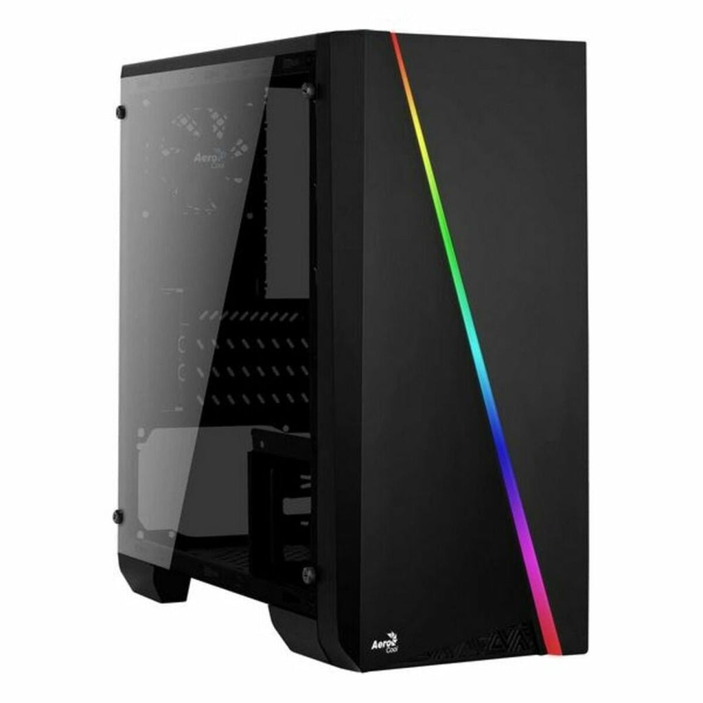 Boîtier Semi - Tour ATX / M - ATX Aerocool Cylon Mini LED RGB Black - Level7Up