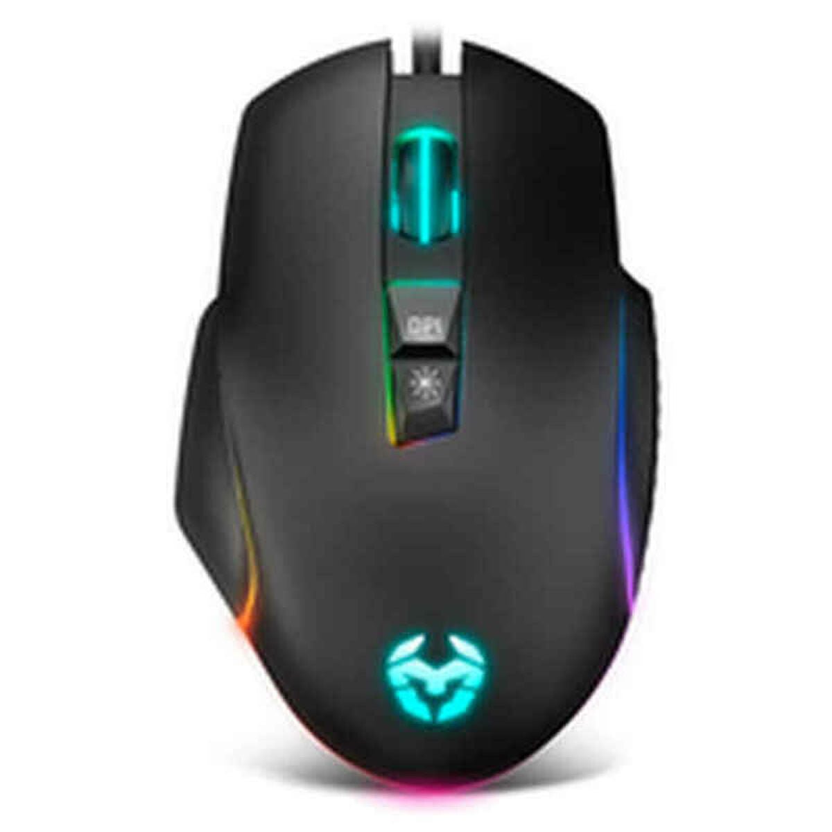 Krom Keos RGB 6400 DPI — souris gaming filaire avec RGB et capteur jusque 6400 DPI. - Level7Up