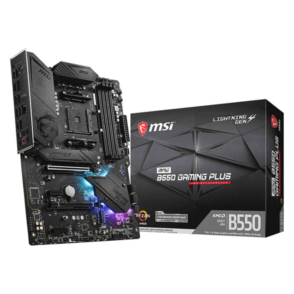Carte mère MSI MPG B550 GAMING PLUS ATX DDR4 AM4 AMD B550 - Level7Up