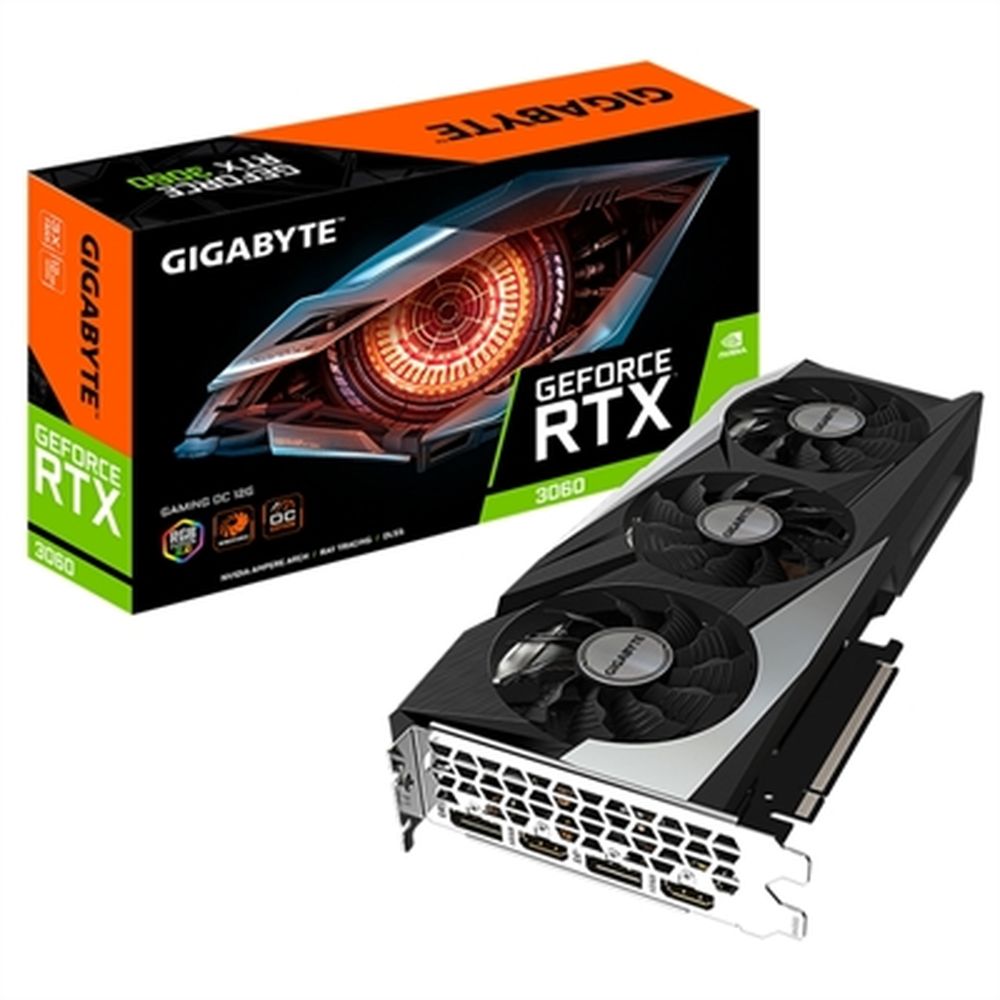 Carte graphique Gigabyte GeForce RTX 3060 12 GB RAM GDDR6 - Level7Up