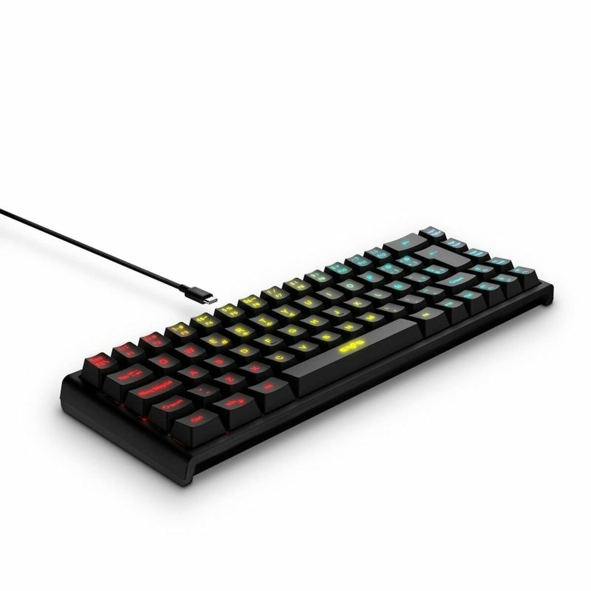 Clavier gaming GEnergy Sistem Gaming ESG K4 KOMPACT RGB - Level7Up