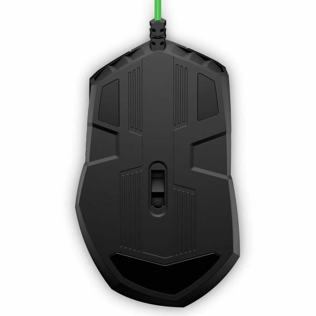 Souris gaming HP Pavilion 200 noire et verte avec câble - Level7Up