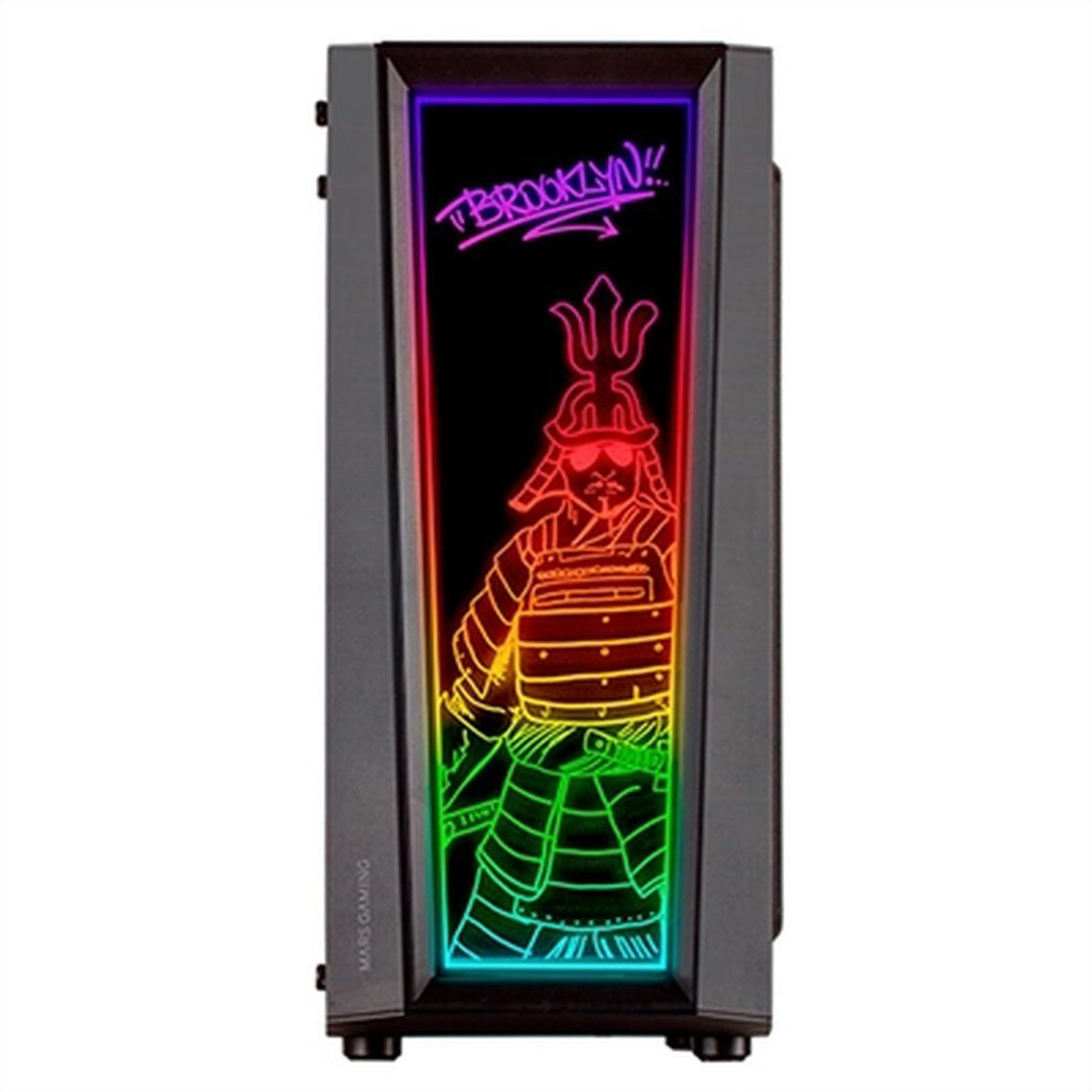 Boitier ATX Semi - tower Mars Gaming MC - ART 12CM Black - Level7Up