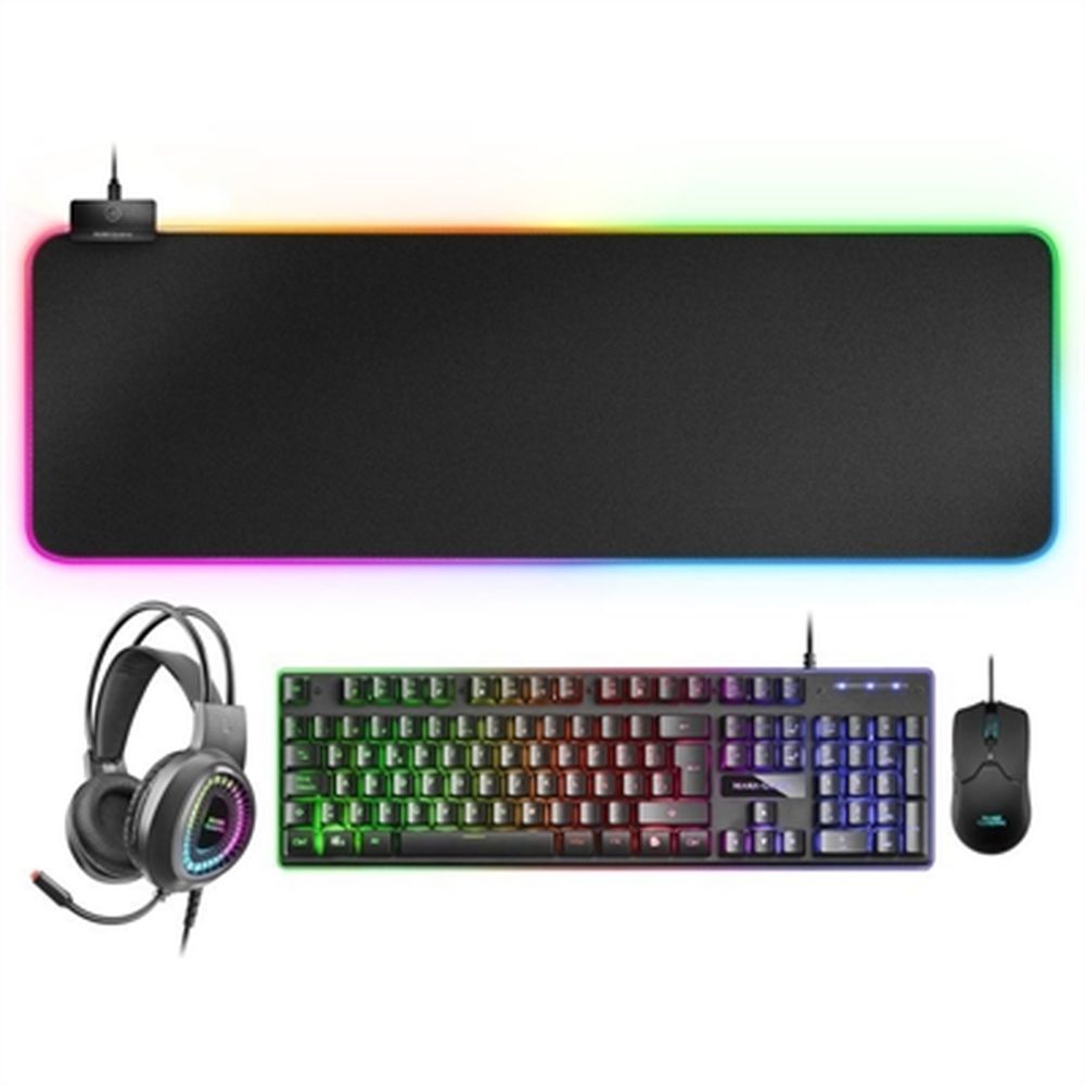 Mars Gaming MCPEX RGB Combo (pack clavier + souris + accessoires) - Level7Up